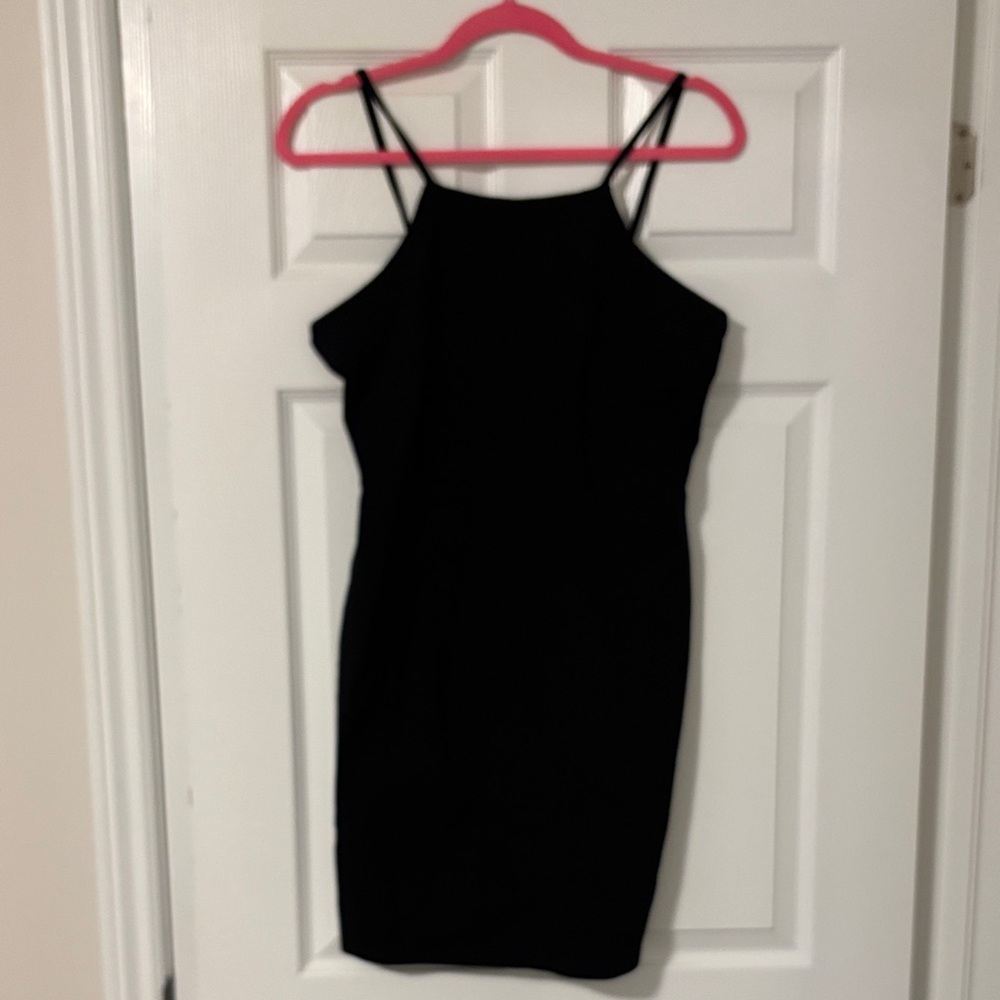 Glamorous Chic Black Mini Dress